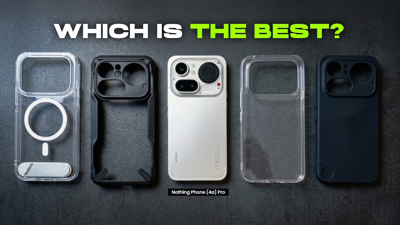 Reviewing Nothing Phone (4a) Pro cases Reviewing Nothing Phone (4a) Pro cases