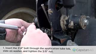 CapstanAG™ SelectShot™ Application Tube 115500 064 Installation Kinze 3000 row unit