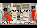 OMG!! 😱EXCITING NEWS!! DREAM CLOSET TOUR 2023! HOW I SAVED $20,000  🙌🏾 Home Update | MsnaturallyMary