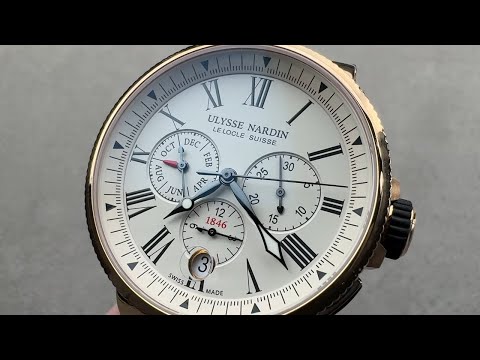 Ulysse Nardin Marine Chronograph Annual Calendar 1532-150-3/40 Ulysse Nardin Watch Review