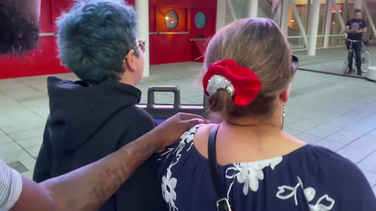 The Journey of three blind people getting turned around in ￼ downtown Houston! ￼