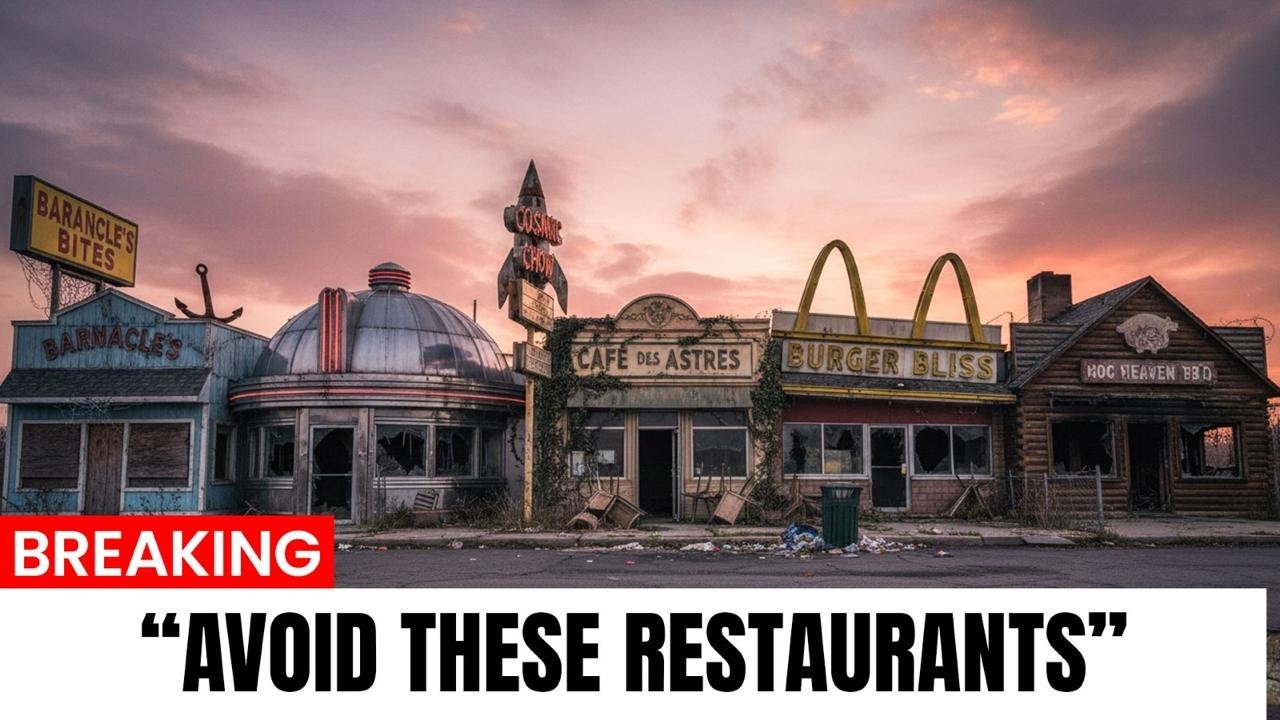 8 Overpriced Restaurants Serving Fast Food Quality Meals