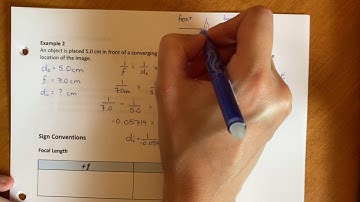 10Physics7 - Thin Lens Equation