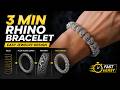 Rhino 3D Bracelet Tutorial | Create This Jewelry in 3 Minutes