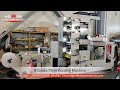 Flexographic printing machine Automatic 4 colors card label paper cup