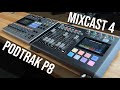 Tascam Mixcast 4 vs Zoom Podtrak P8 - Real Life Comparison (Rode PodMic and SM7B)