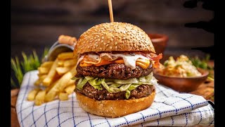 ألَذّ وصفَة برْجر مُحضّرَة في المنزِل ?|  Burger Fait Maison ?| The Best Homemade Burger Recipe ?