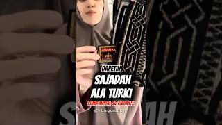 Cuma 50 ribu! Dapat sajadah beludru turki! #sajadah #souvenir #haji #oleholeh #umroh #turki #premium