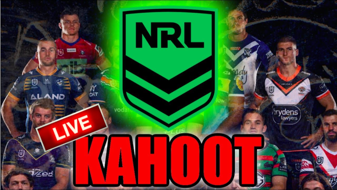 NRL Kahoot Quizzes + Finals Chat! YouTube