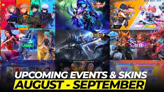 ALL 15 UPCOMING EVENTS AUGUST - SEPTEMBER | JJK RESALE, ASPIRANT RESALE, MIYA LEGEND REVAMP AND MORE screenshot 1