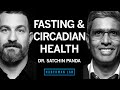 Dr satchin panda intermittent fasting to improve health cognition  longevity  huberman lab