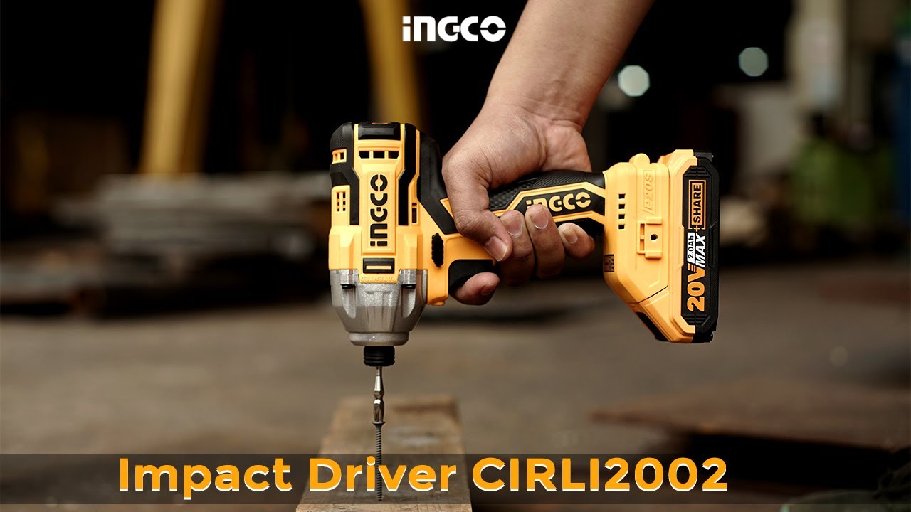INGCO Impact Driver CIRLI2002 YouTube