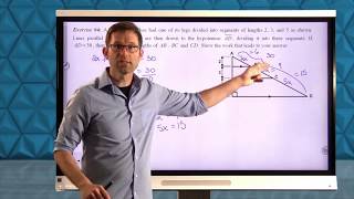 Common Core Geometry.Unit #7.Lesson #8.The Side Splitter Theorem