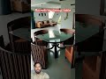 Compact Living Solution 😍 | Foldable Round Dining Table