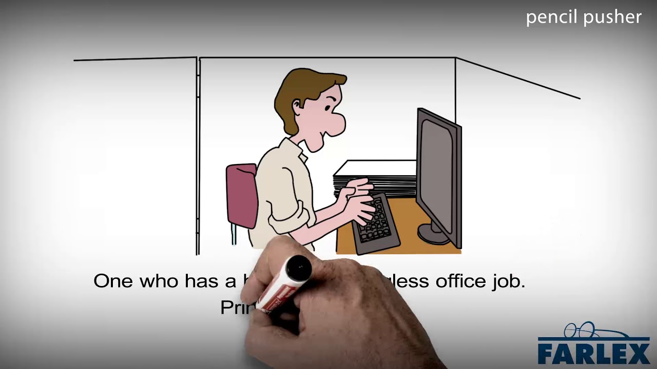 pencil pusher YouTube