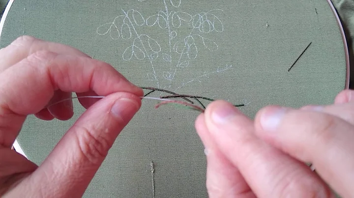 Creating a wrapped wire stem