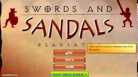 Swords and Sandals sucks part 1