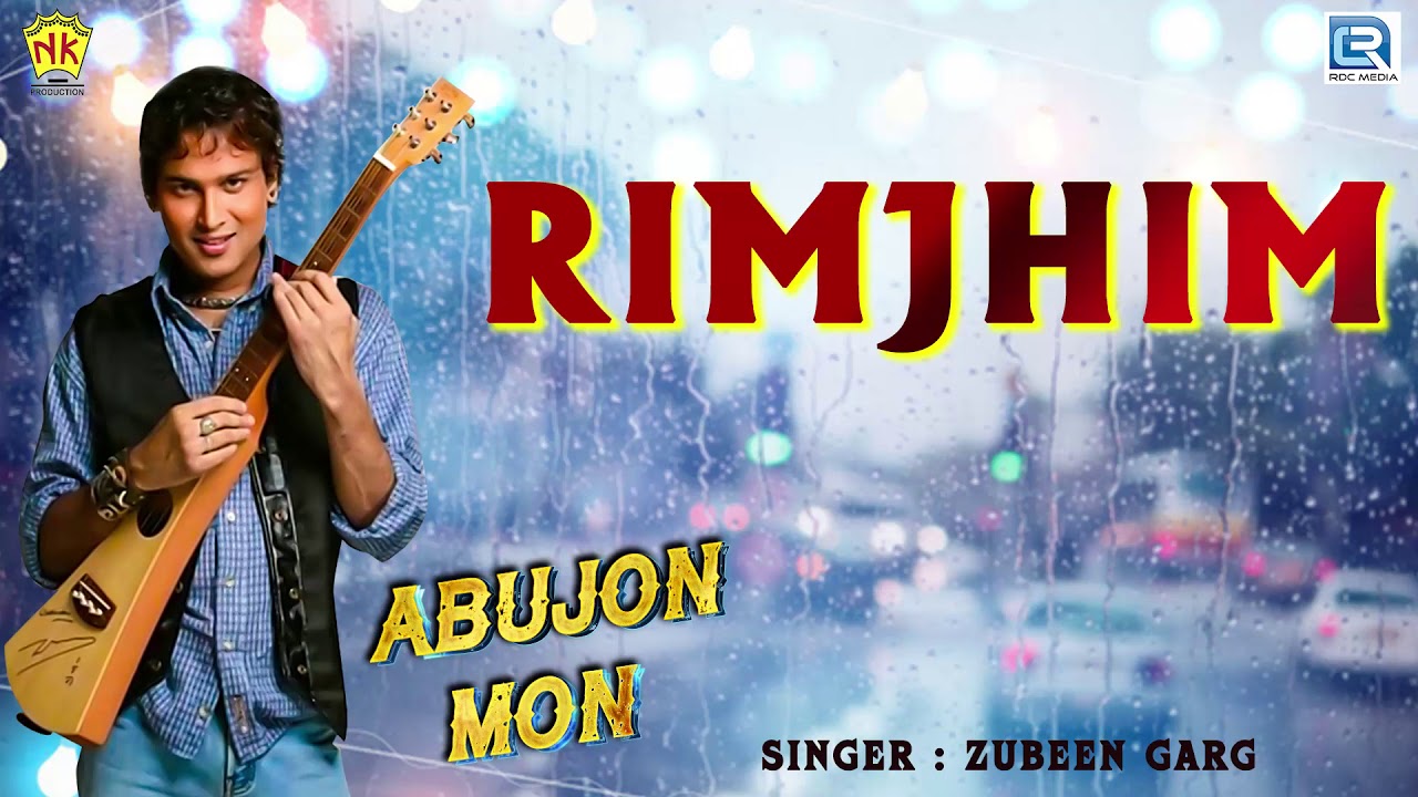 Rimi Jhimi Barikhre      Love Song  Zubeen Garg  Abujon Mon  Assamese Hit Song