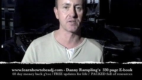 Danny Rampling Shares 20 Years of DJ & Success at the Top