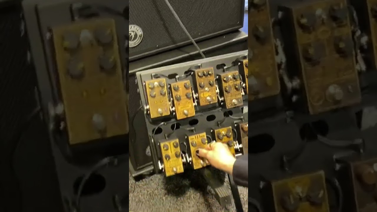 Woodcraft ZZOYD Fuzz city at NAMM 2024