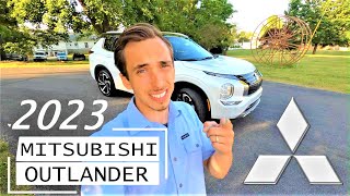 2023 Mitsubishi Outlander SEL Premium SAWC Review  Affordability with a 3rd Row Seat!