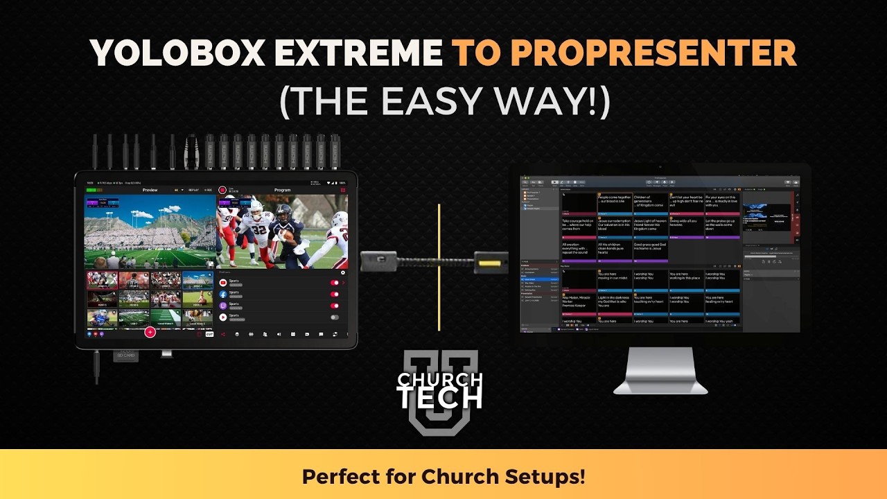 ProPresenter Tutorial: How to use ProPresenter with Yolobox Extreme ...