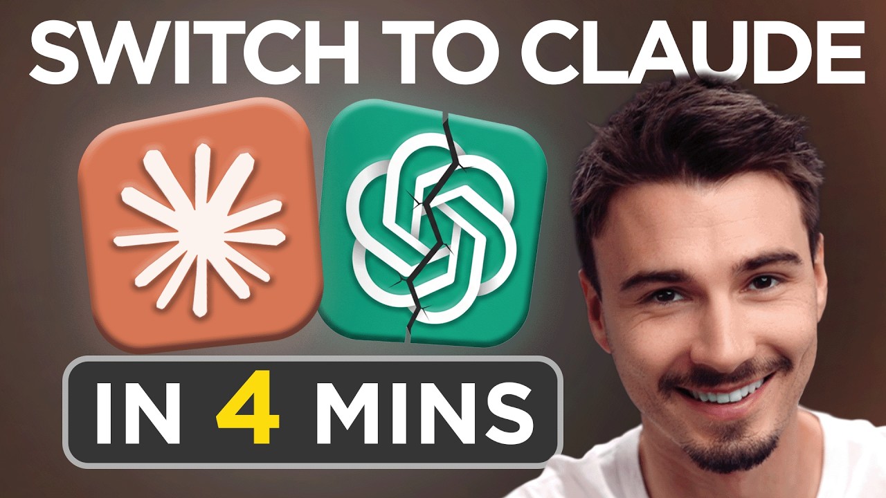 How to Switch from ChatGPT to Claude (Without Losing Anything!)