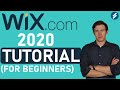 Wix Tutorial for Beginners (2020 Full Tutorial) - Create A Professional Website