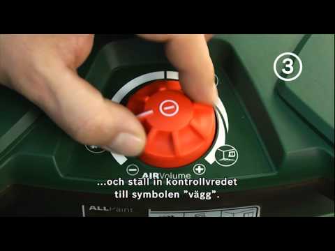 How-to: Bosch Färgsprutsystem PFS 5000 E