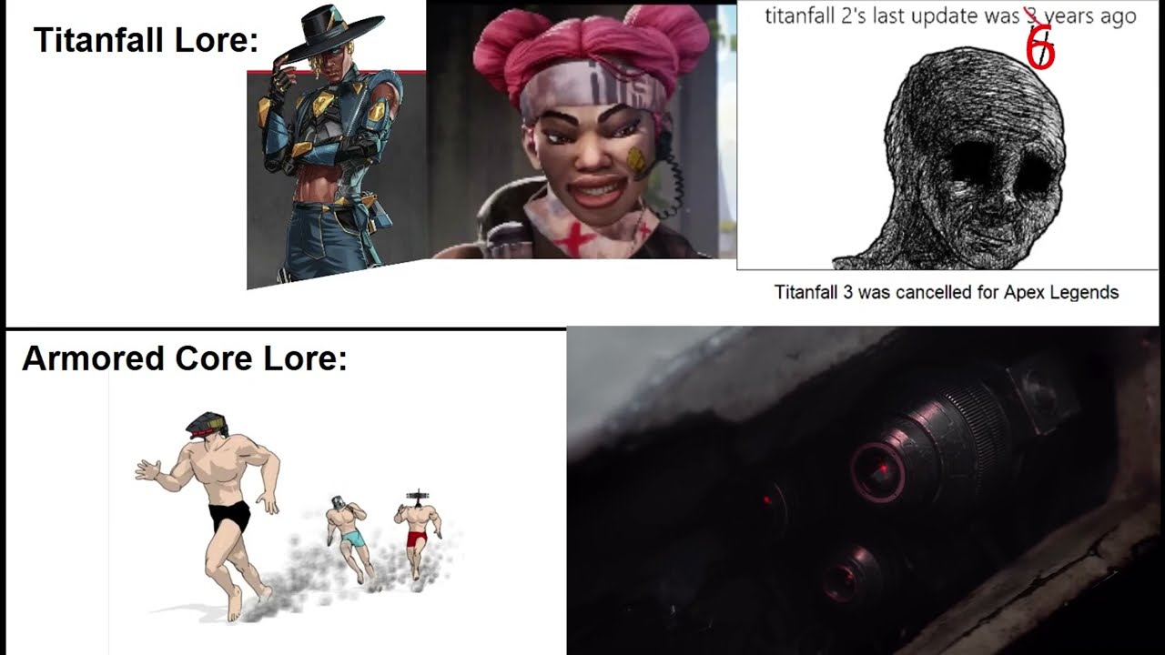 Titanfall vs Armored Core Lore Meme (Updated 2023)