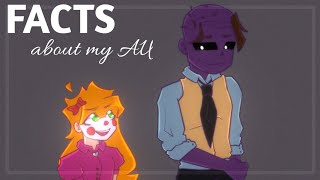 || Facts about my AU || FNaF || Full Tweening || Gacha Club ||