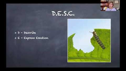 Simple Technique for Effective Communication, Feedback and Difficult Conversations: The DESC Model