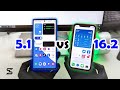 One UI 5.1 vs iOS 16.2 Animations!