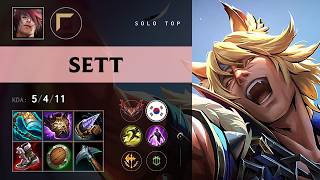 Sett Top vs Jayce (DIG Photon) - KR Grandmaster Patch 26.14