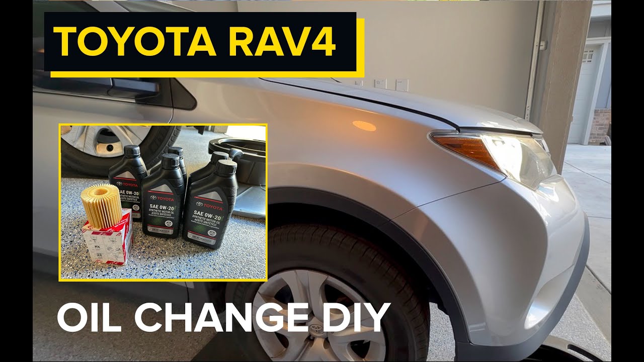 how-to-change-your-2013-2018-toyota-rav4-oil-change-youtube