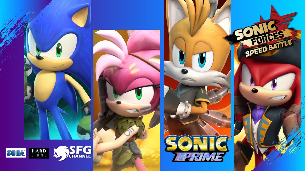 Sonic Forces Speed Battle - SONIC PRIME Special Characters Gameplay ...