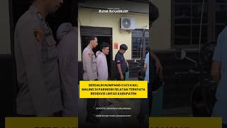 Pretending To Stop For A Foot Wash Thief In South Paringin Turns Out To Be Interregency Recidivist