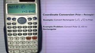 Exclusive How To Do Coordinate Conversion on Casio Fx 115ES PLUS (2026) Information