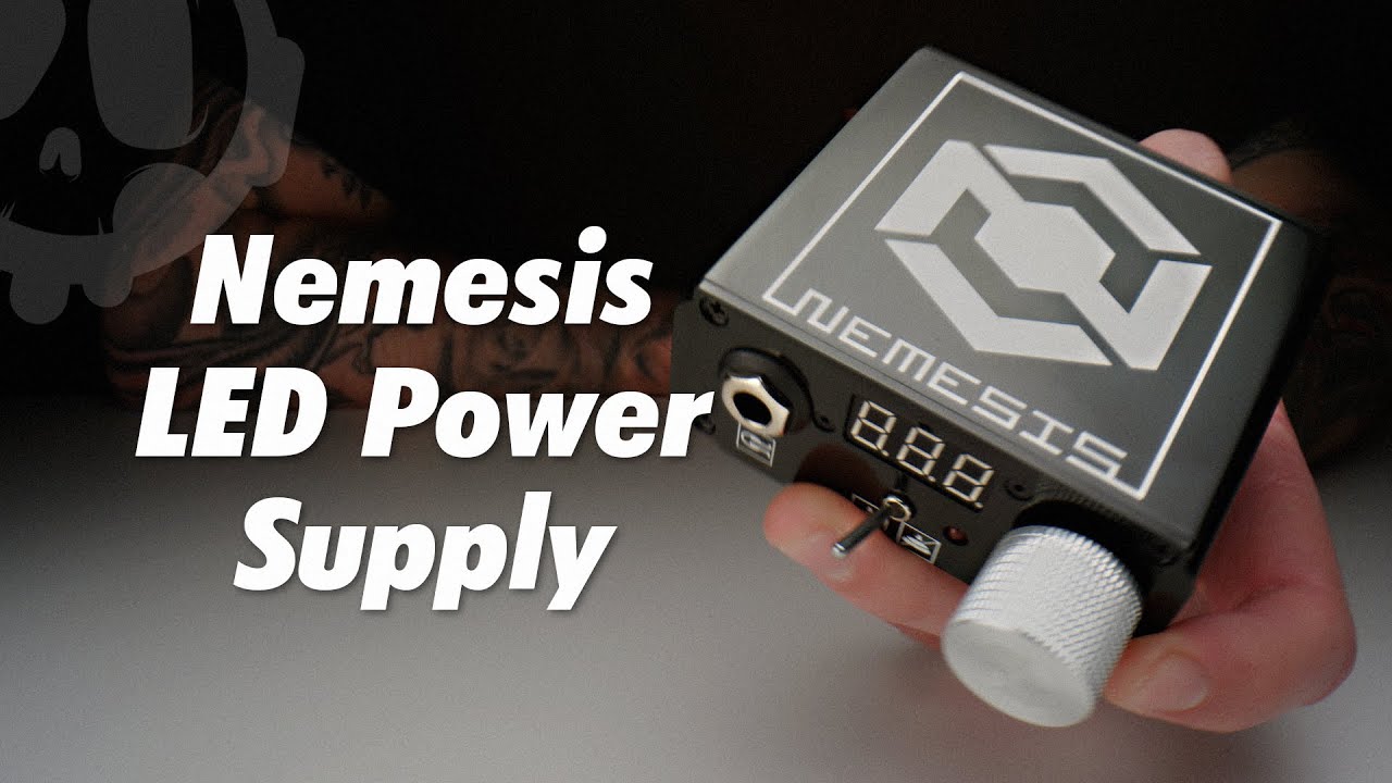 タトゥー NEMESISパワーサプライ Nemesis LED Power Supply (KWADRON) | Review, Setup