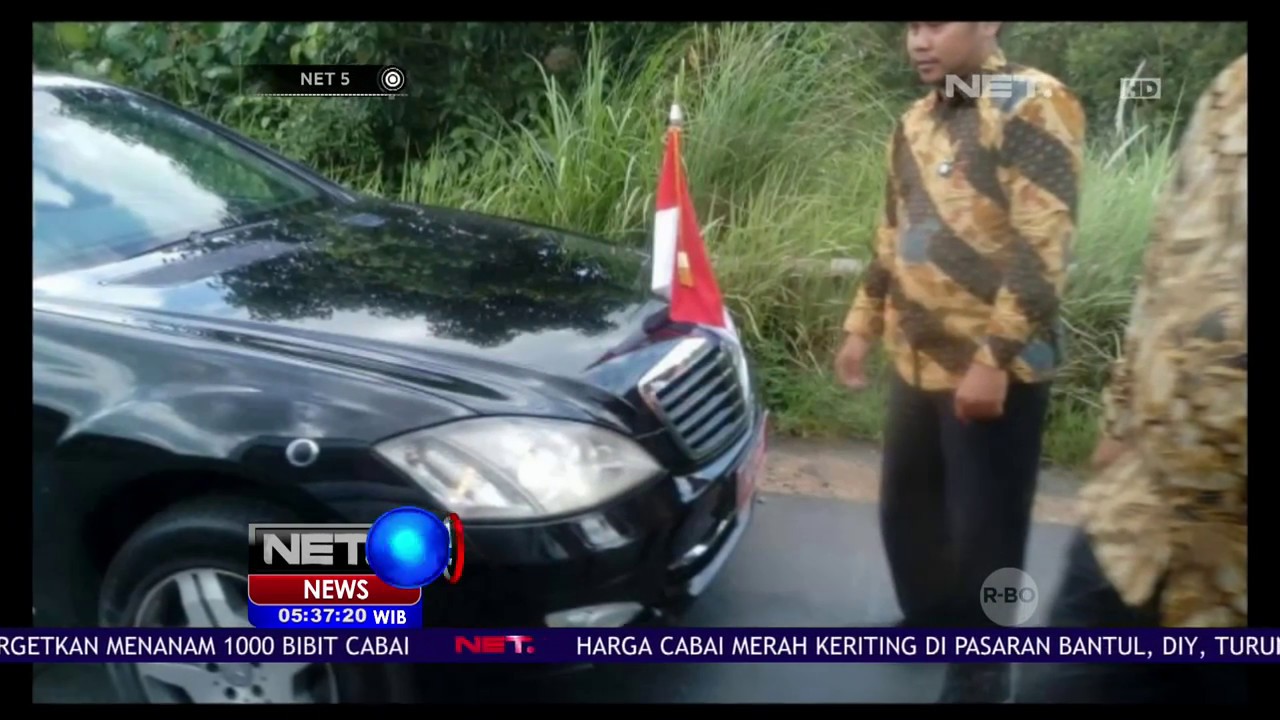 Mobil Dinas Presiden RI Mogok - NET5 - YouTube