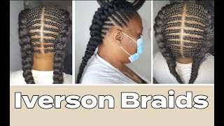 Easy Iverson Braid Protective Style Fishbone Braids On Type 4 Natural Hair