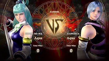 Aqua vs Aqua Kingdom Hearts X Konosuba X Soul Calibur 6