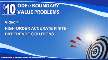 CHP10V4 HIGH-ORDER ACCURATE FINITE DIFFERENCE SOLUTIONS