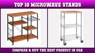 Top 10 Best Microwave Stands to Buy on Amazon USA | Price & Review