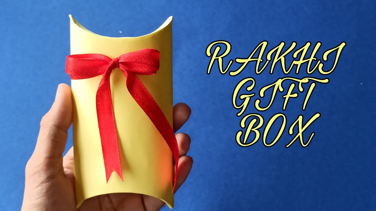 RAKHI Packing Gift Box Idea / Paper Gift Origami #01