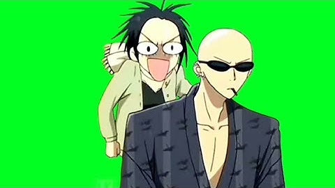 Anime Green Screen: Nana and Yasu
