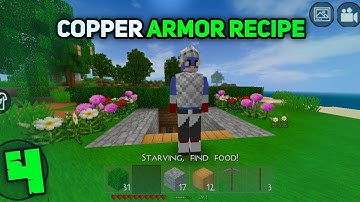 Ultimate Copper Armor! Crafting & Survival Guide - Mini Block Craft survival