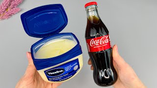 Just mix Coca Cola with Vaseline and you will be amazed!