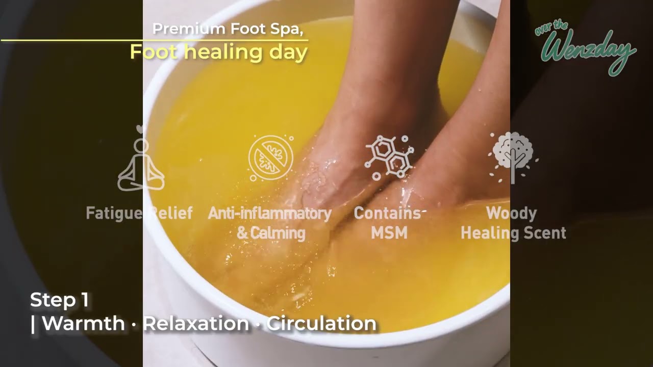 OVER THE WENZDAY | Foot healing day Introduction