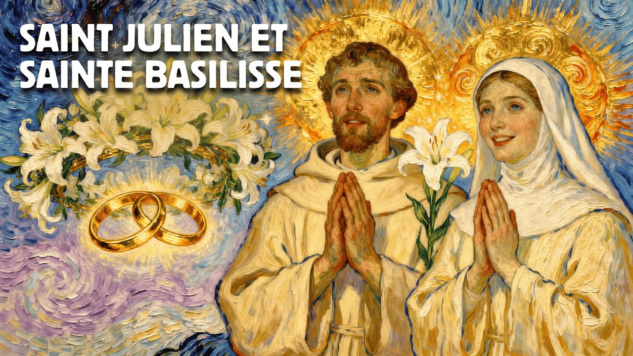 9 Janvier - Saint Julien et Sainte Basilisse: Quel est le Mystère de leur Union Sacrée?